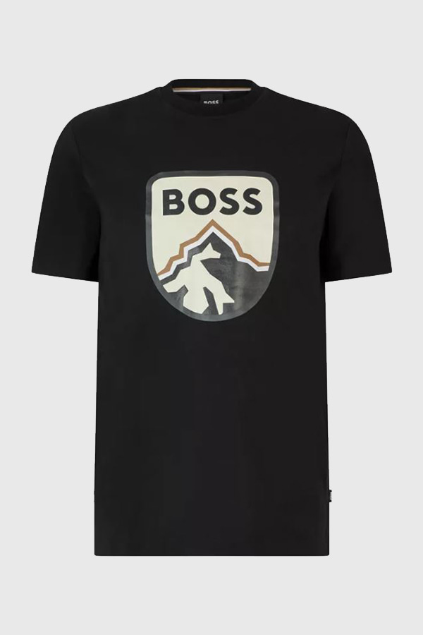 T-SHIRT BOSS - 001 BLACK